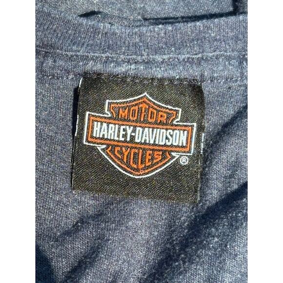 Authentic Harley-Davidson Tee in Navy from Jamaica – Size XL - Picture 5 of 5